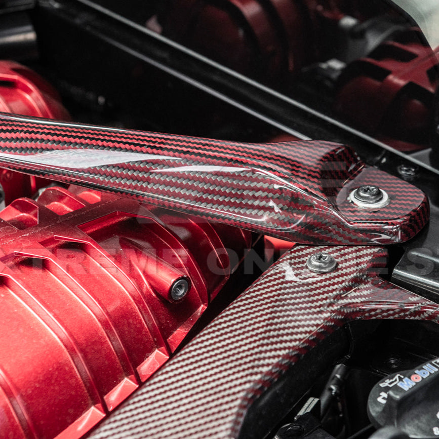 Chevrolet Corvette C8 DRY CARBON FIBER X-Brace