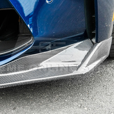 2021-Up BMW G82 G83 M4 VRS Carbon Fiber Front Splitter Lip & Side Skirts