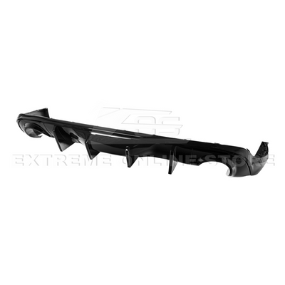 2014-Up Dodge Durango Track Package Rear Dual Tips Diffuser