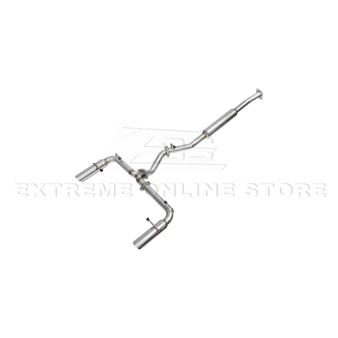2022-Present Toyota GR86 Subaru BRZ BOSO Style Muffler Delete Cat Back Exhaust