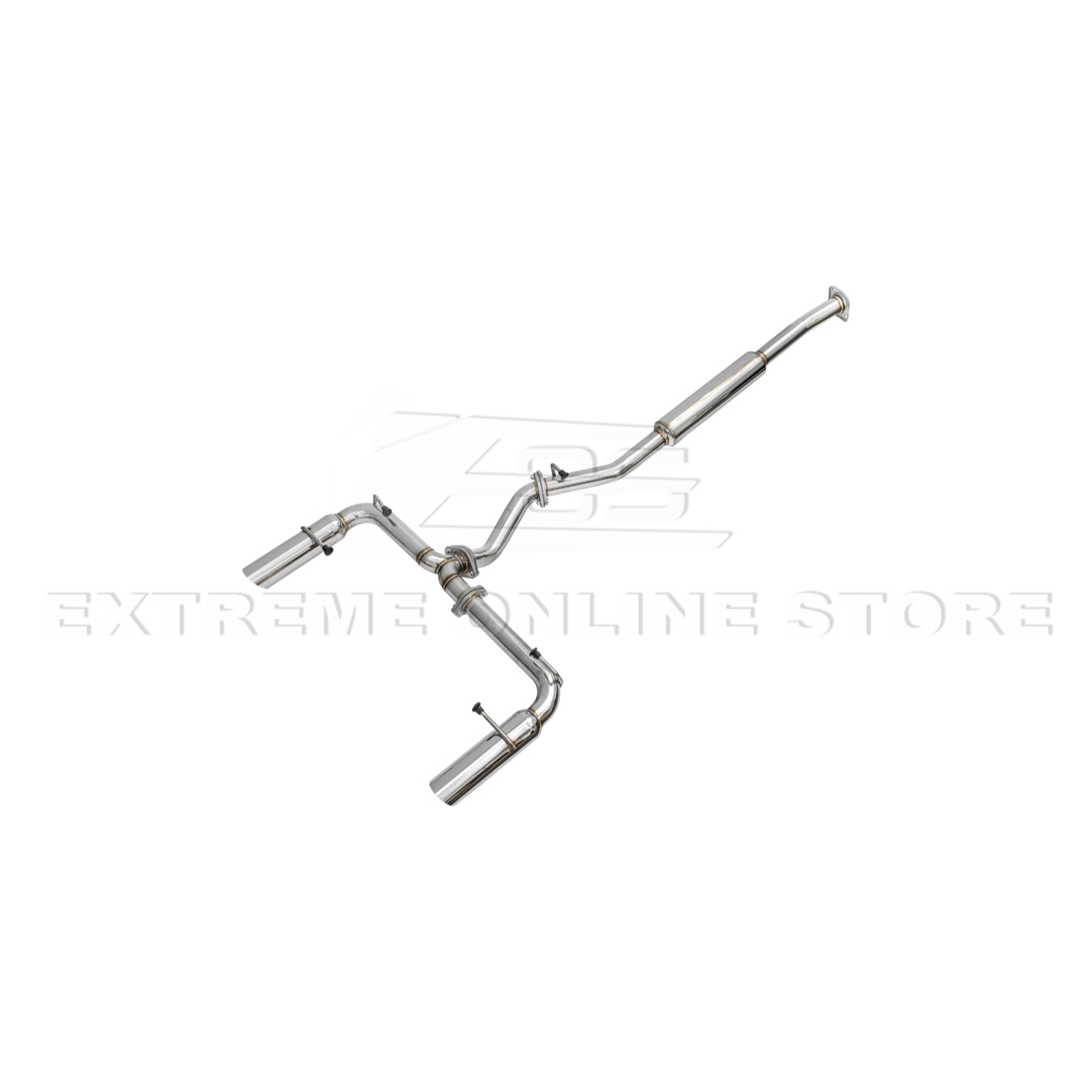 2022-Present Toyota GR86 Subaru BRZ BOSO Style Muffler Delete Cat Back Exhaust