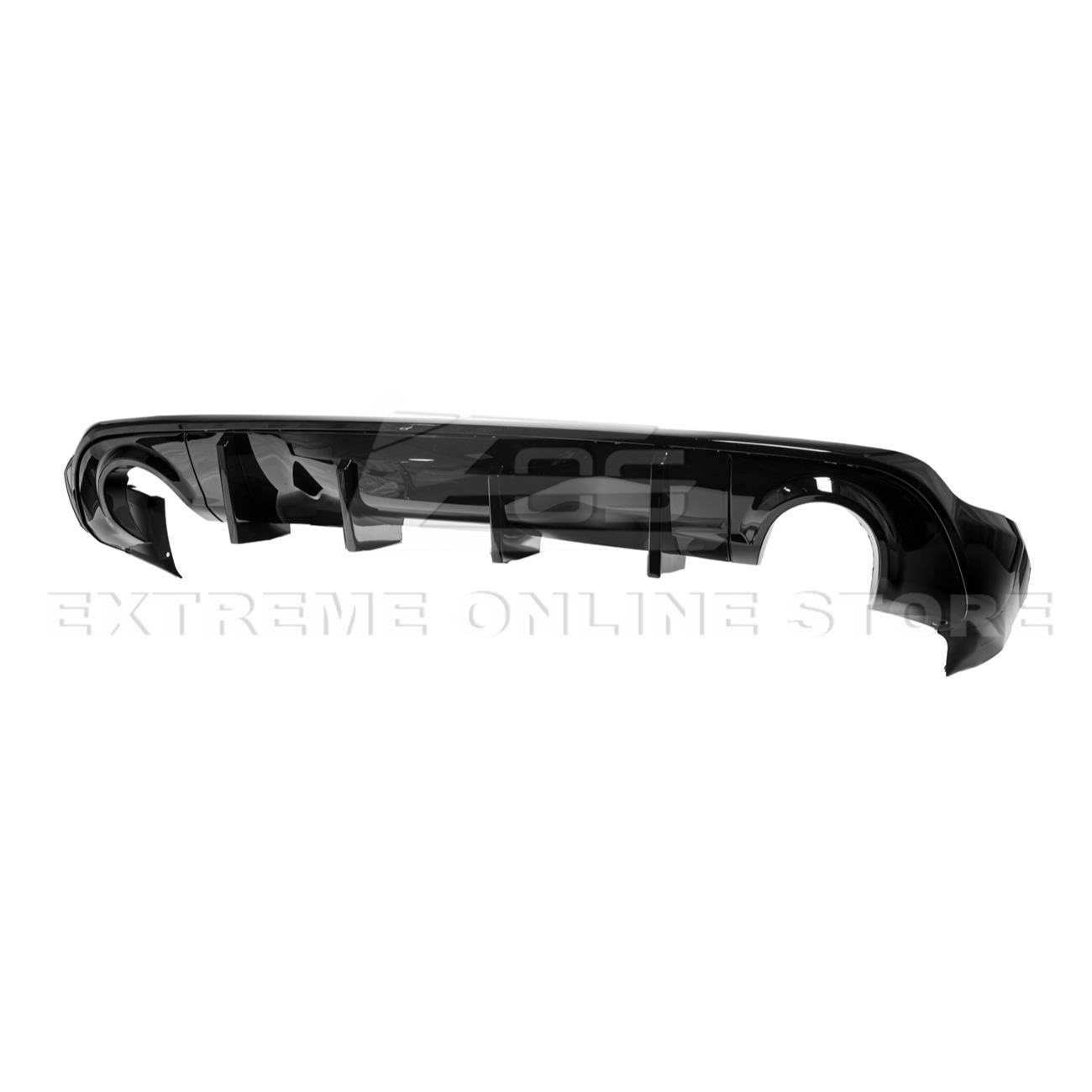 2014-Up Dodge Durango Track Package Rear Dual Tips Diffuser