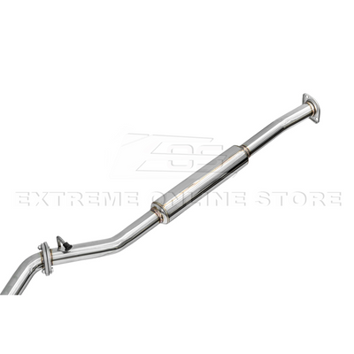 2022-Present Toyota GR86 Subaru BRZ BOSO Style Muffler Delete Cat Back Exhaust