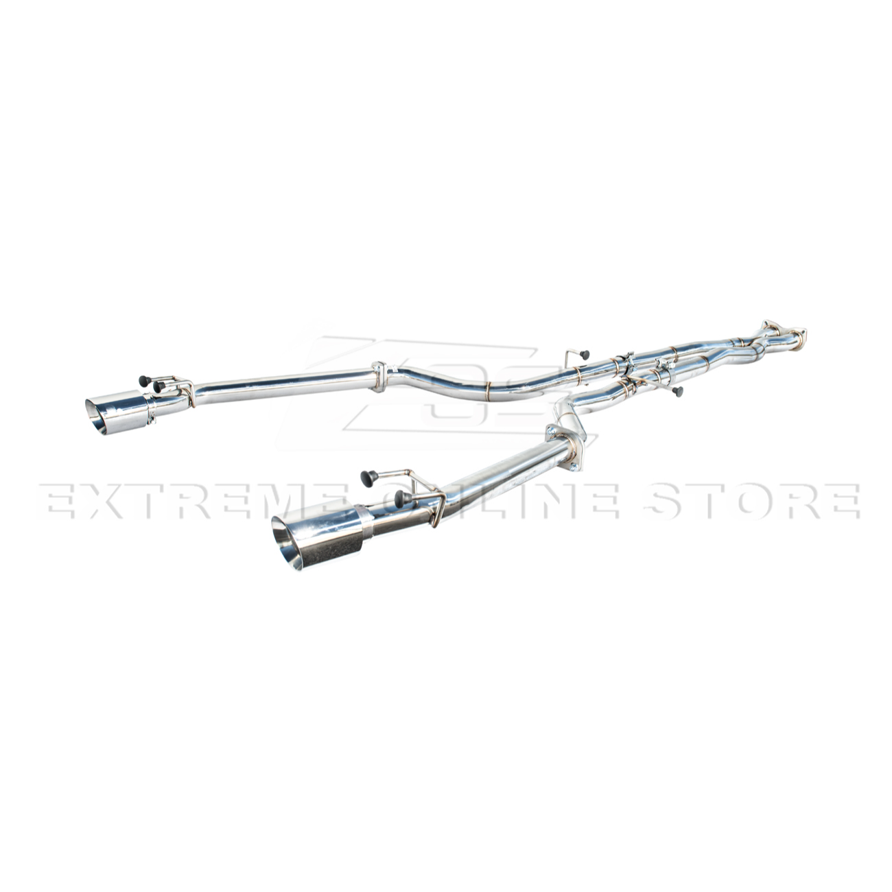2005-06 Pontiac GTO | T-304 Straight-Through Cat-Back Exhaust w/ 4" Tips