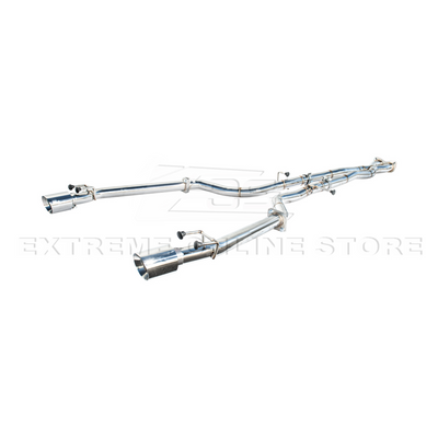 2005-06 Pontiac GTO | T-304 Straight-Through Cat-Back Exhaust w/ 4" Tips