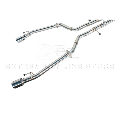 2005-06 Pontiac GTO | T-304 Straight-Through Cat-Back Exhaust w/ 4" Tips