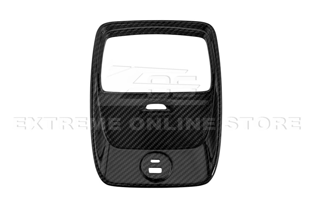 2021+ Ford Mustang Mach-E DRY Carbon Fiber Rear AC Panel Cover