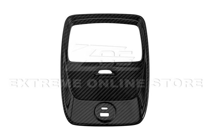 2021+ Ford Mustang Mach-E DRY Carbon Fiber Rear AC Panel Cover
