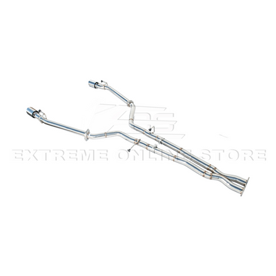 2005-06 Pontiac GTO | T-304 Straight-Through Cat-Back Exhaust w/ 4" Tips