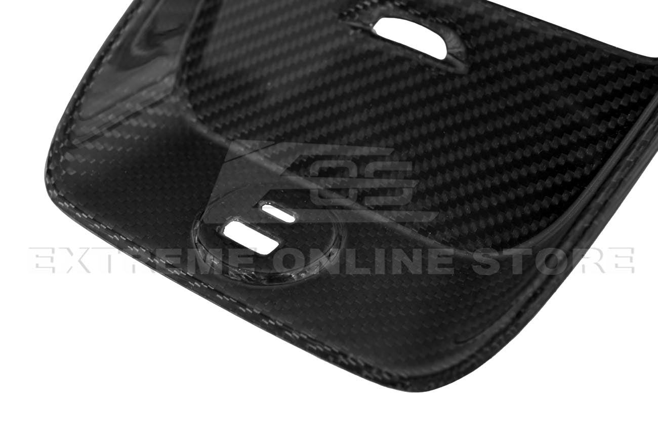 2021+ Ford Mustang Mach-E DRY Carbon Fiber Rear AC Panel Cover