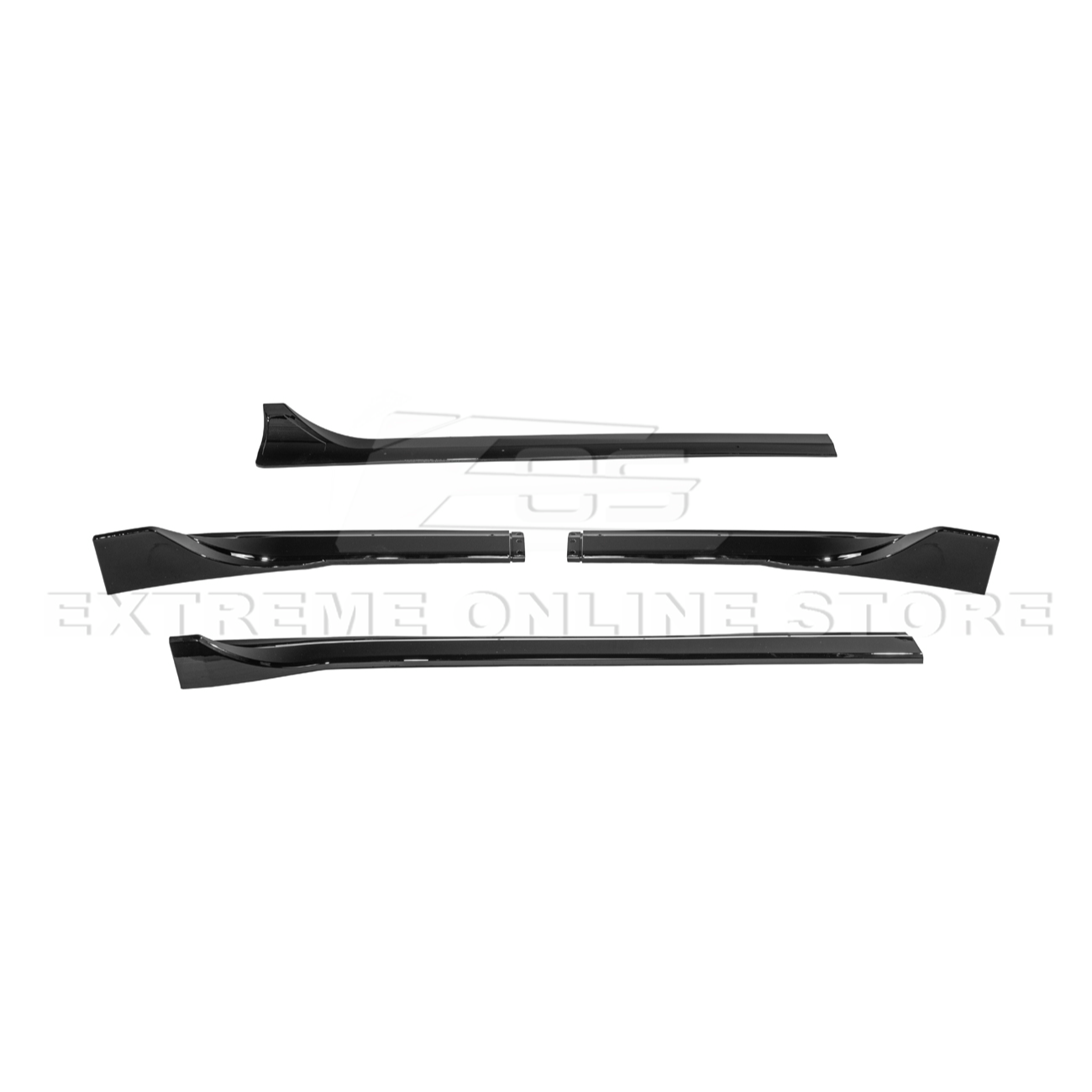 2025-Up Tesla Model YTrack Style Side Skirts Rocker Panel Pair