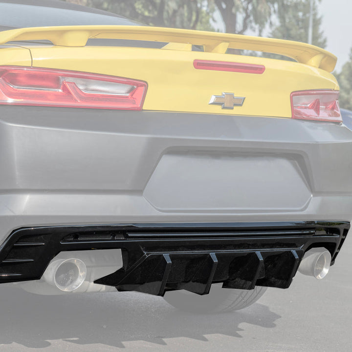 2016-Up Camaro | Performance Track Style Rear Quad Exit Diffuser