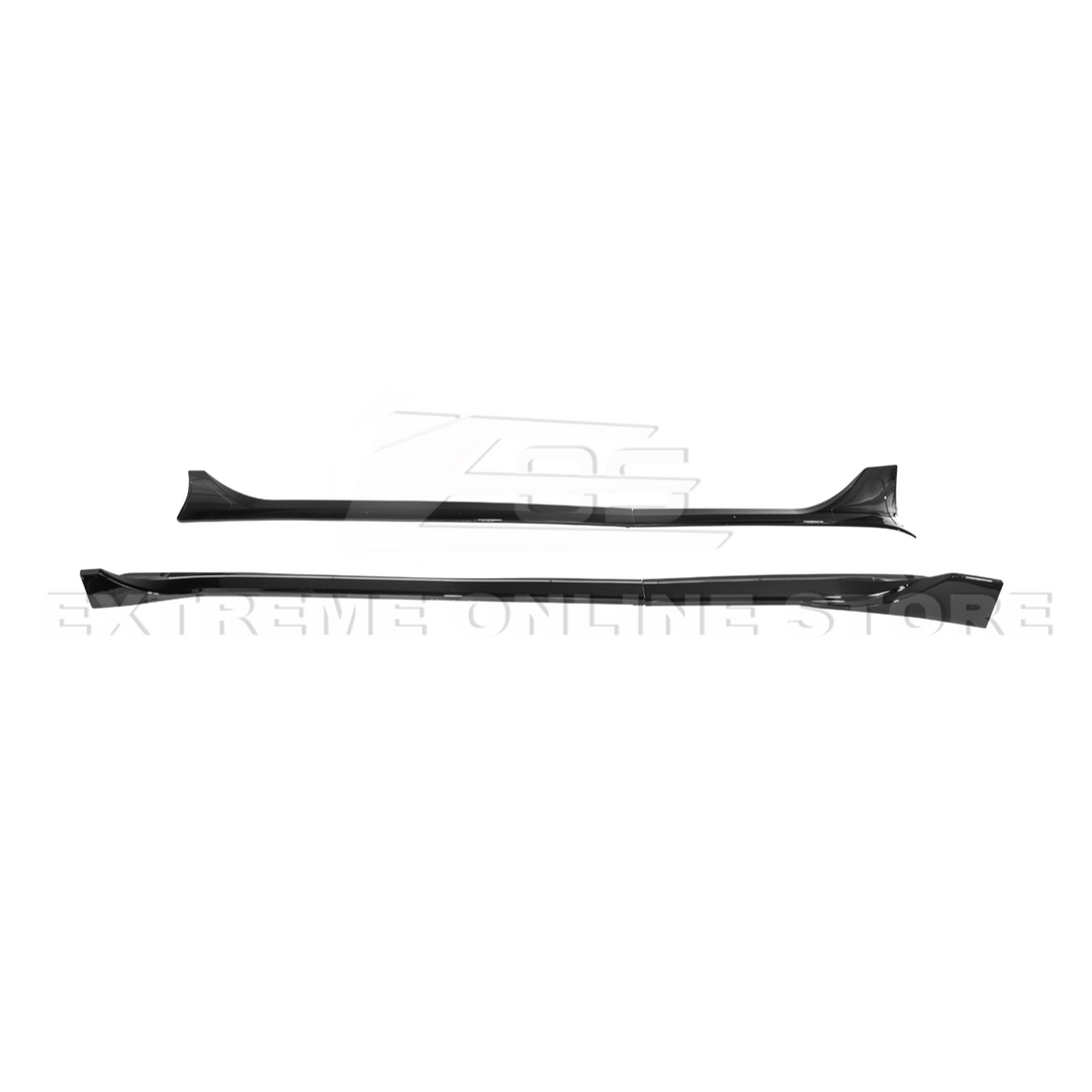 2025-Up Tesla Model YTrack Style Side Skirts Rocker Panel Pair