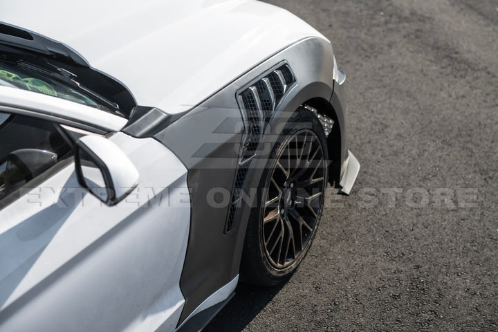 2018-23 Ford Mustang GT500 KR Style Front Side Vented Fenders