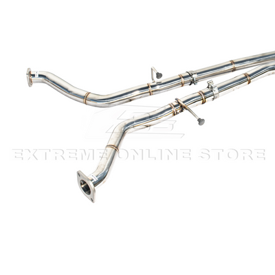 2005-06 Pontiac GTO | T-304 Straight-Through Mid Pipe X Cross Exhaust System