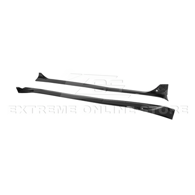 2025-Up Tesla Model Y Track Style Front Lip Side Skirts Kit