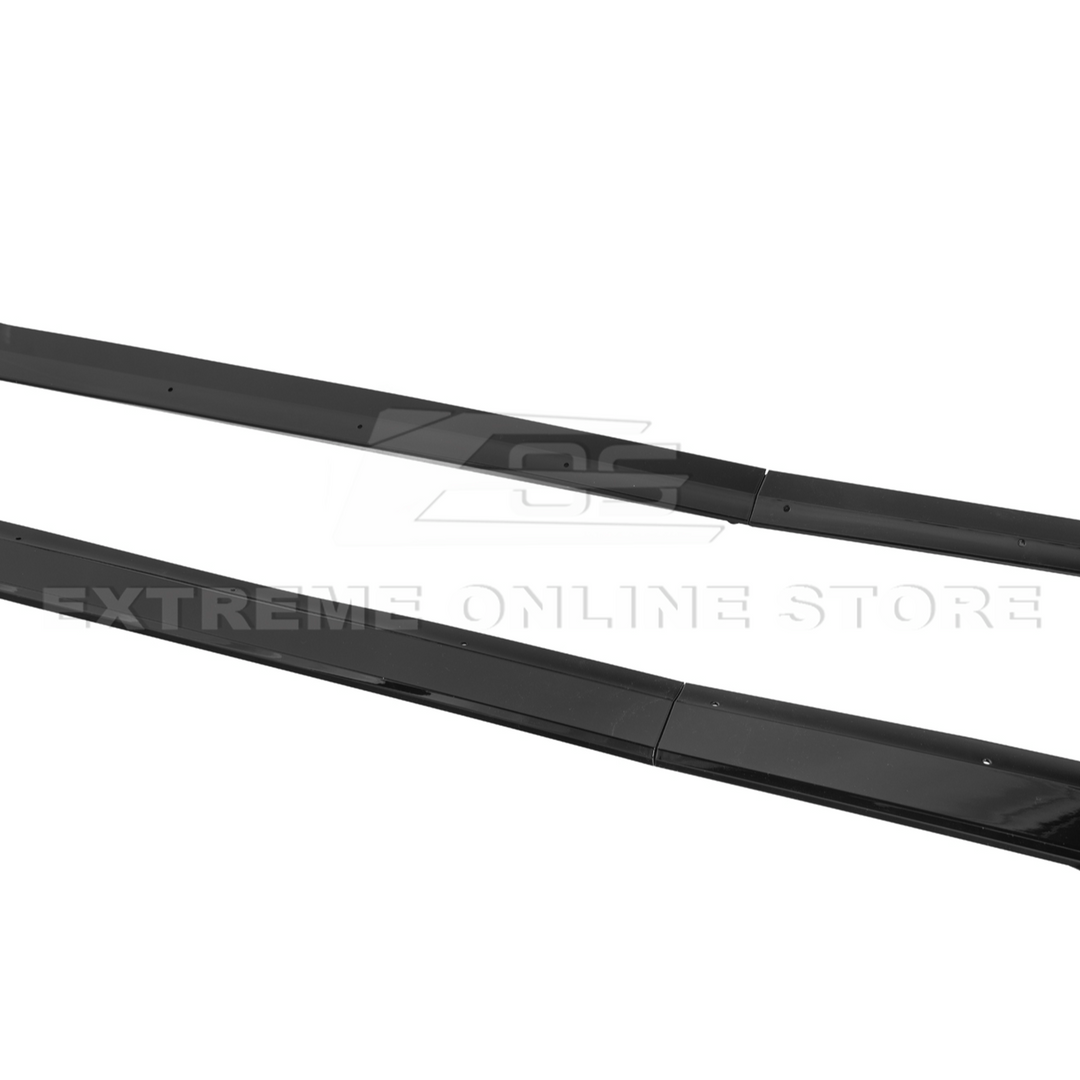 2025-Up Tesla Model Y Track Style Front Lip Side Skirts Kit