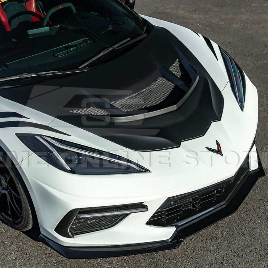 Corvette C8 Stingray DRY CARBON FIBER Front Splitter [Z06 / Z07 Conversion Package]
