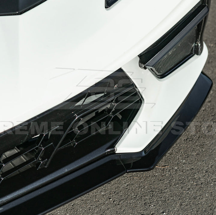 Corvette C8 Stingray DRY CARBON FIBER Front Splitter [Z06 / Z07 Conversion Package]