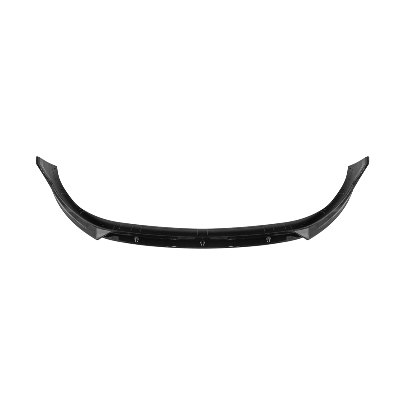2025-Up Tesla Model Y Track Style 4 Pcs Front Bumper Lip Splitter