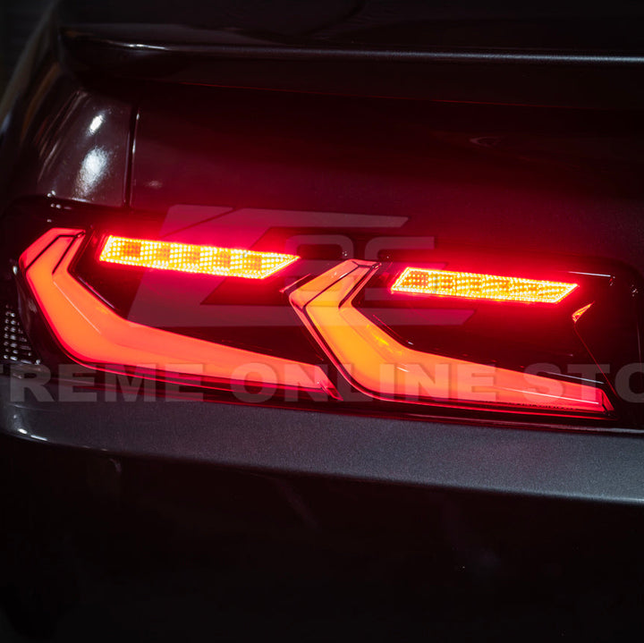 2014-15 Camaro Sequential Signal EOS Performance LED Clear Lens Rear Taillight