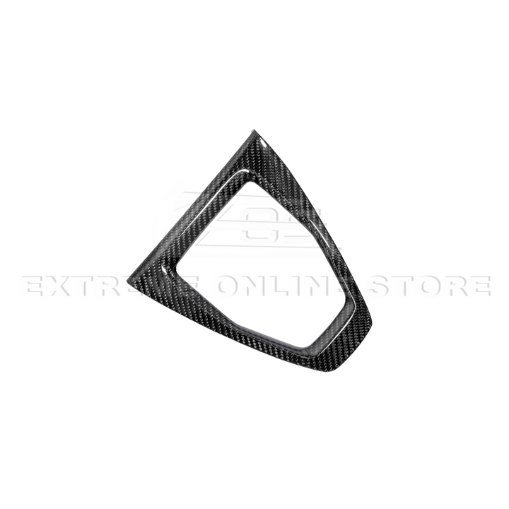 2024-Up Mustang DRY CARBON FIBER Gear Shift Panel Cover