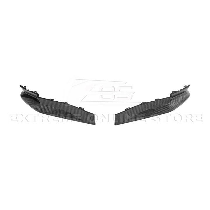 BMW G82 G83 M4 | 3D Style Carbon Fiber Replacement 3Pcs Rear Diffuser Apron