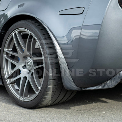 2005-13 Corvette C6 Z06 ZR1 Extended CARBON FIBER Rear Splash Guard Mud Flaps