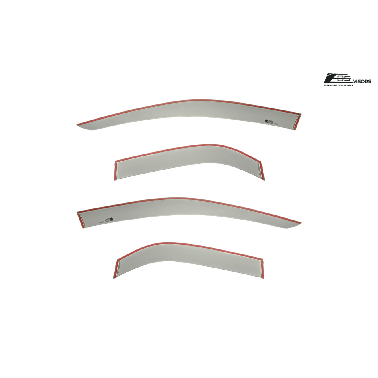 2003-08 Cadillac CTS Smoke Tinted Side Vent Window Rain Deflectors