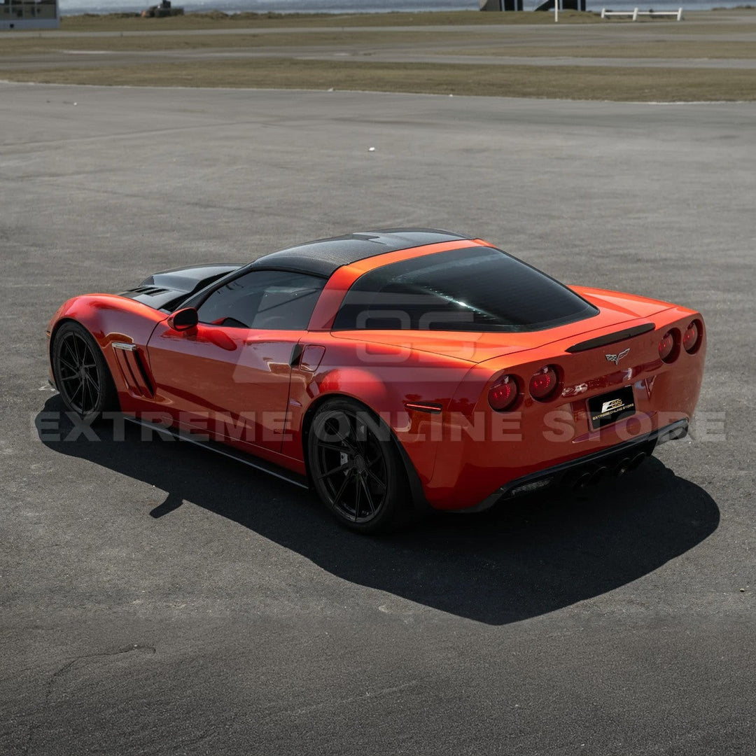 2005-13 Corvette C6 CARBON FIBER Top Targa Roof Panel outlet C-11 ROOF-1214-BKCF