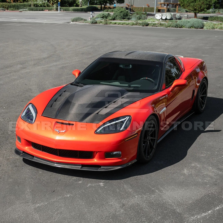 2005-13 Corvette C6 CARBON FIBER Top Targa Roof Panel outlet C-8 ROOF-1214-BKCF