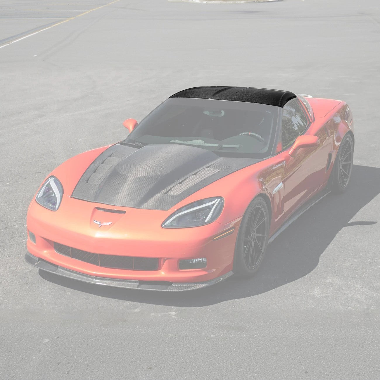 2005-13 Corvette C6 CARBON FIBER Top Targa Roof Panel