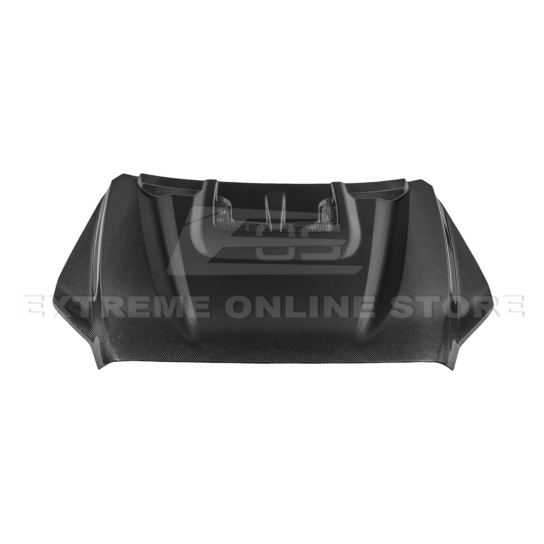2022-Up Toyota Tundra | EOS CARBON FIBER Front Vented Hood Cover w/ Side Vent