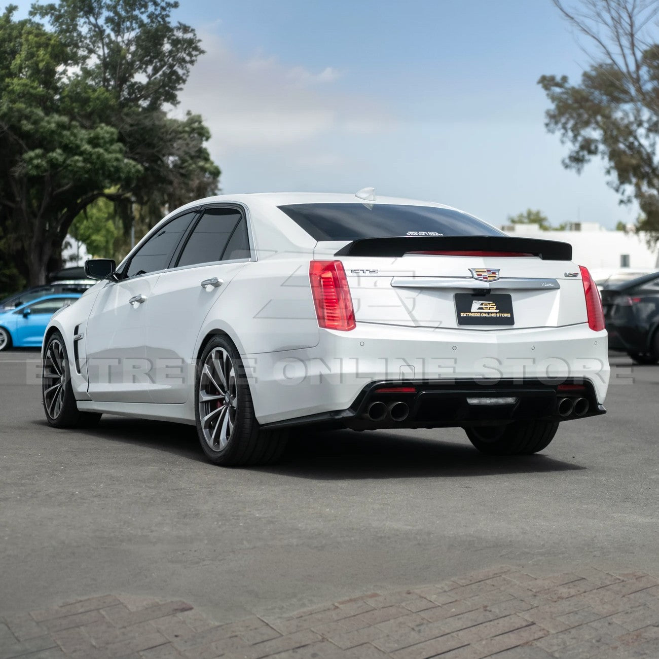 2016-19 Cadillac CTS-V Carbon Fiber Rear Spoiler