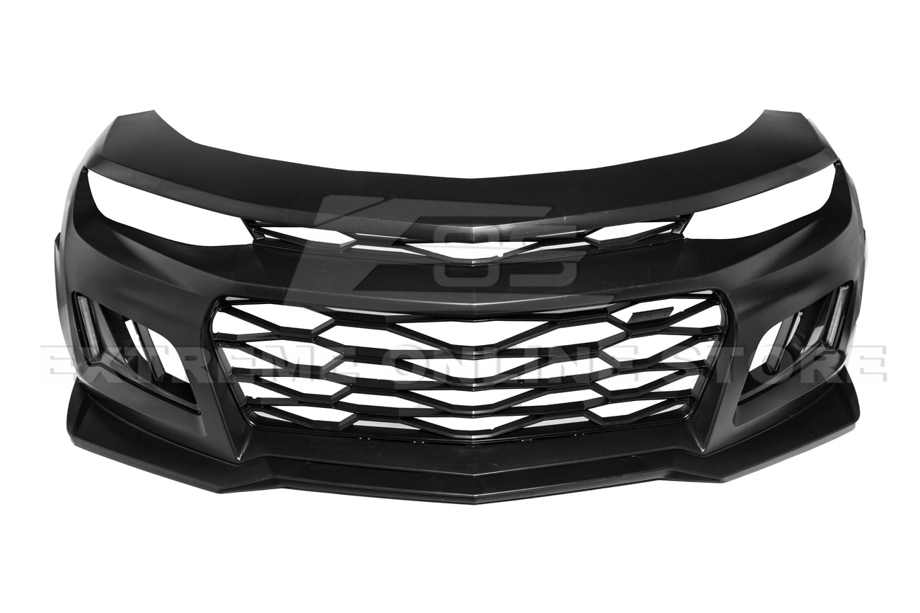 2016-18 Camaro LT LS RS SS | ZL1 Conversion Front Bumper Kit With DRL Light