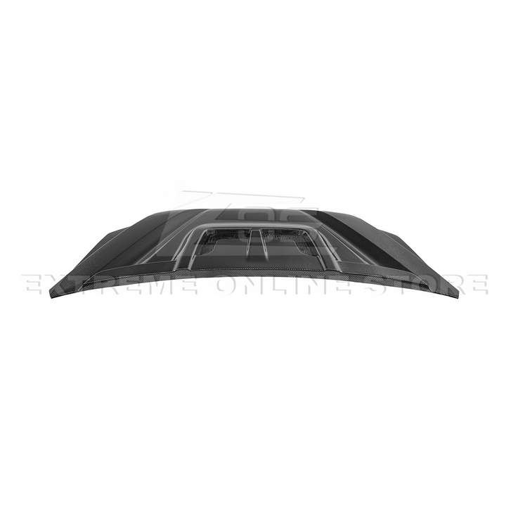 2022-Up Toyota Tundra | EOS CARBON FIBER Front Vented Hood Cover w/ Side Vent