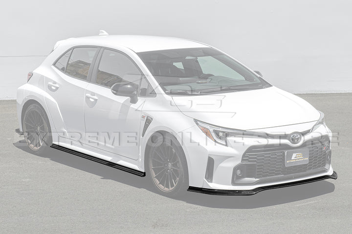 2023-24 GR Corolla Carbon Fiber Front Lip &amp; Side Skirts
