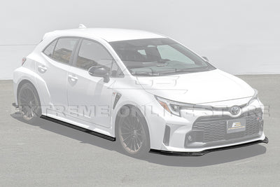 2023-Up GR Corolla Carbon Fiber Front Lip & Side Skirts