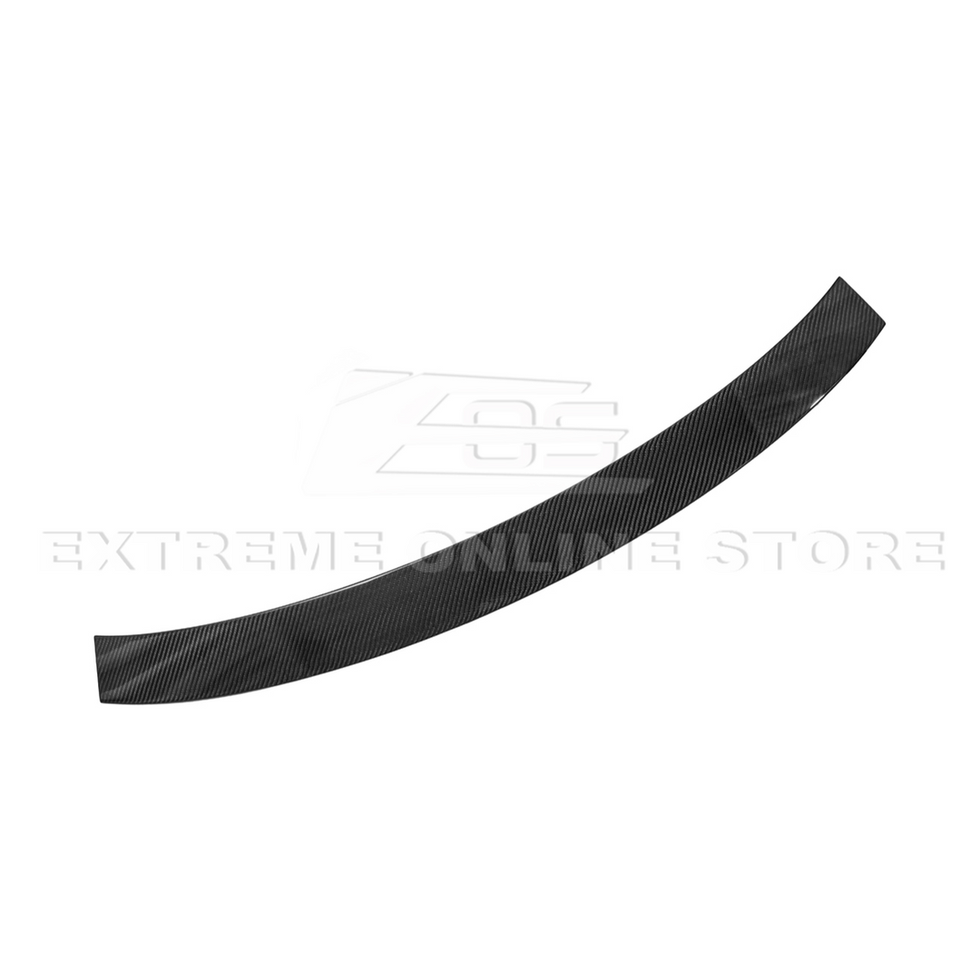 2020-Up Corvette C8 DRY CARBON FIBER Windshield Upper Molding Trim