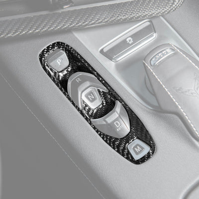 Corvette C8 Gear Switch Control Panel Trim Cover Overlay