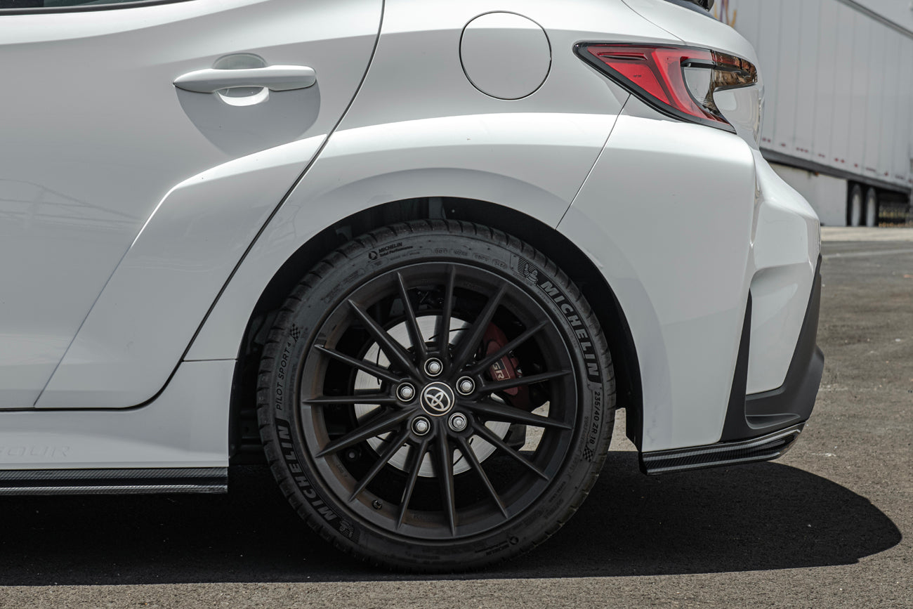 2023-Up GR Corolla Carbon Fiber Front Lip & Side Skirts