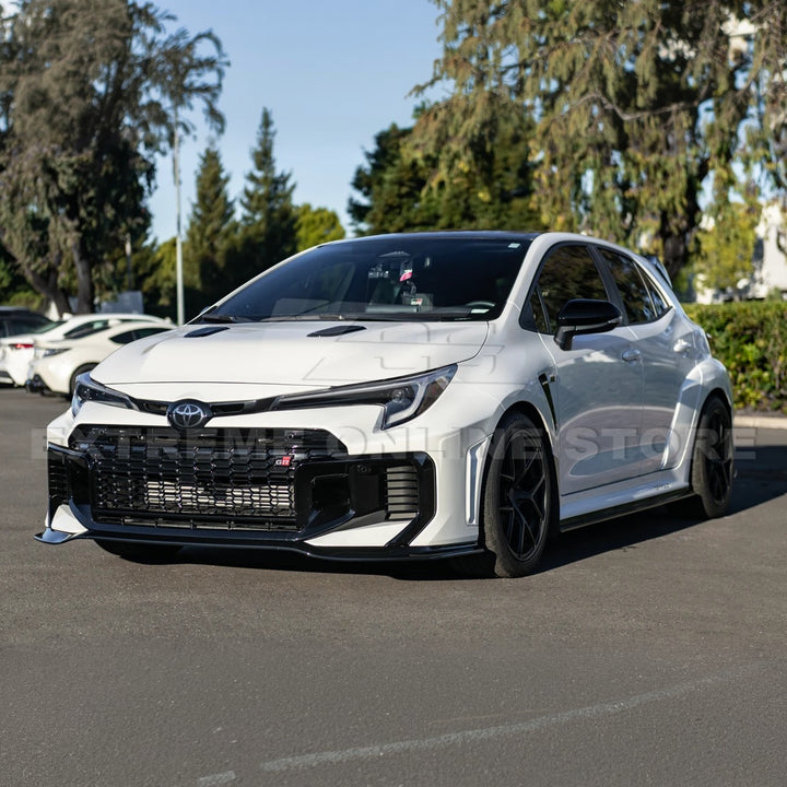 2025-Up GR Corolla GR Package Front Splitter Lip w/ Side Skirts