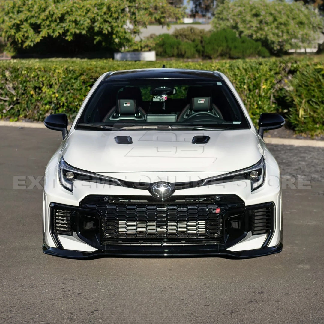 2025-Up GR Corolla GR Package Front Splitter Lip w/ Side Skirts