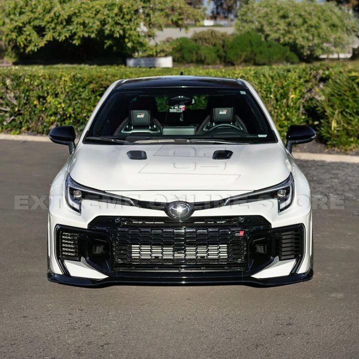 2025-Up GR Corolla GR Package Front Splitter Lip w/ Side Skirts