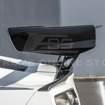 Corvette C7 ZR1 ZTK Conversion Rear Spoiler High Wing With Wing Riser