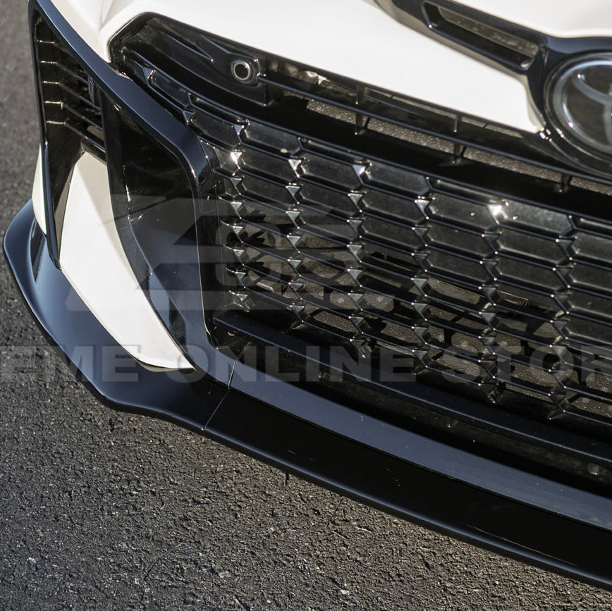 2025-Up Toyota GR Corolla Glossy Black Front Lip Side Skirts Rear Wing Spoiler