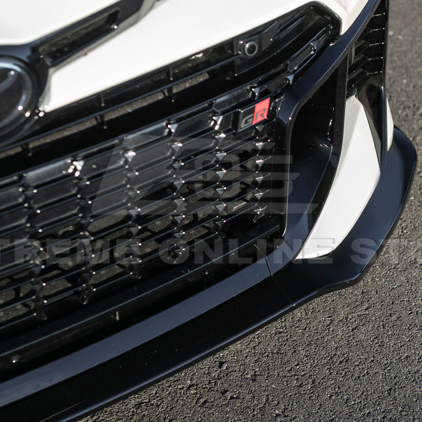 2025-Up GR Corolla GR Package Front Splitter Lip w/ Side Skirts