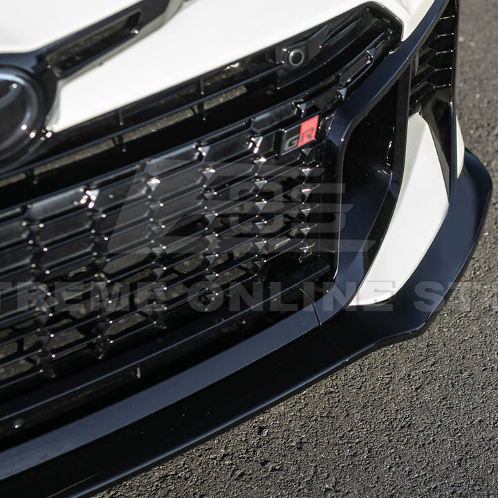 2025-Up GR Corolla GR Package Front Splitter Lip w/ Side Skirts