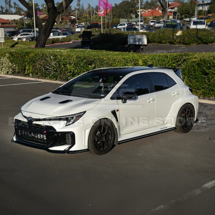 2025-Up GR Corolla GR Package Front Splitter Lip w/ Side Skirts