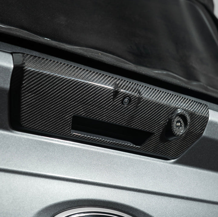 2021-Up Ford F-150 | DRY CARBON FIBER Rear Trunk Tailgate Handle Assembly Cover